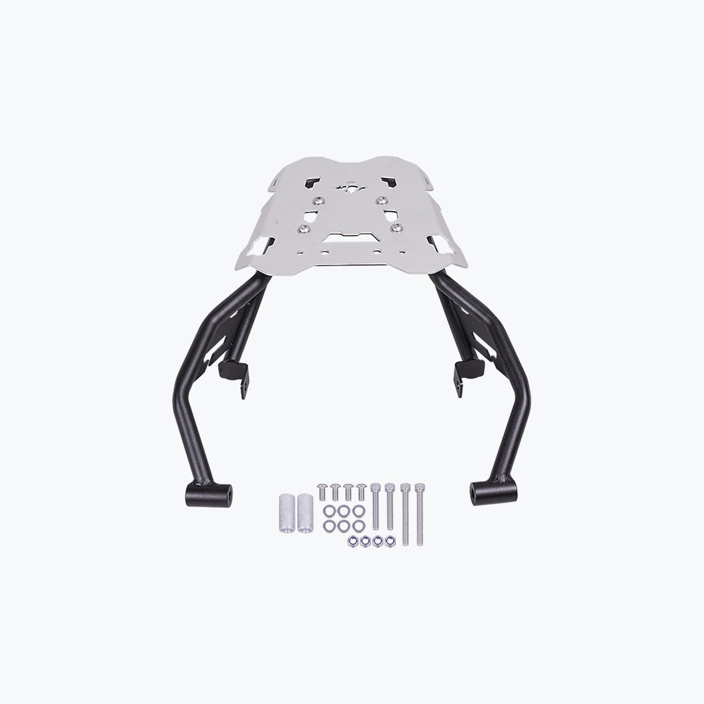 Gopher Luggage Carrier for Hero Xpulse 210 — Black & Silver