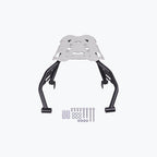 Gopher Luggage Carrier for Hero Xpulse 210 — Black & Silver