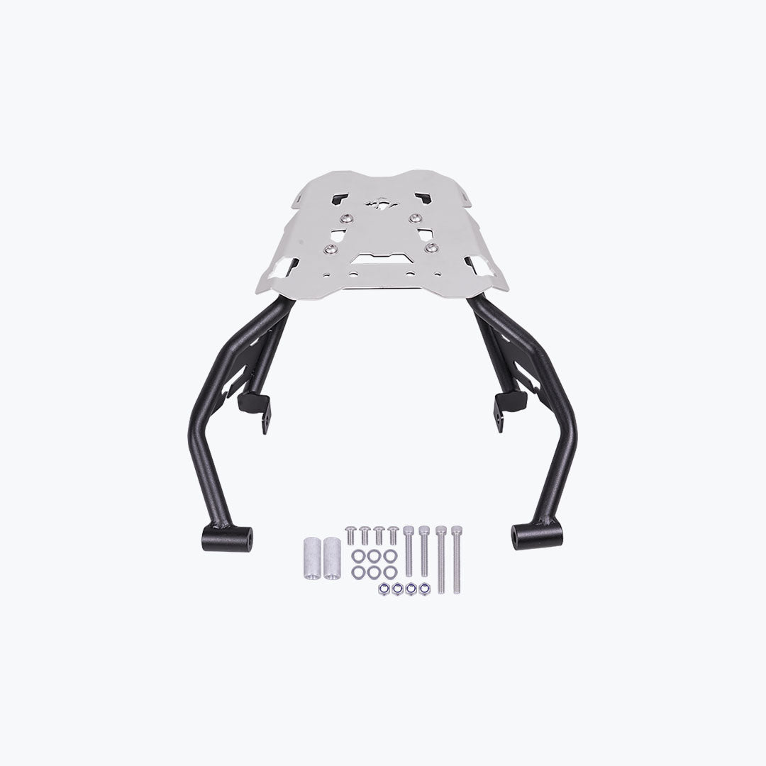 Gopher Luggage Carrier for Hero Xpulse 210 — Black & Silver