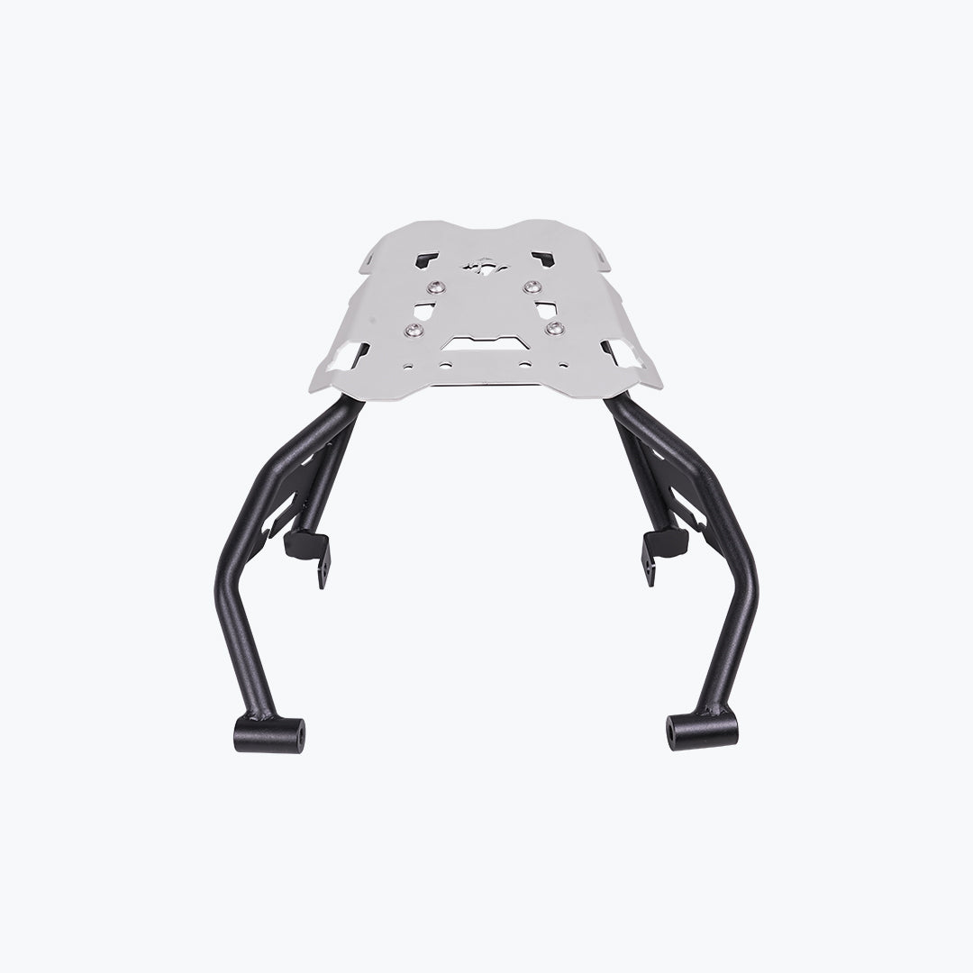 Gopher Luggage Carrier for Hero Xpulse 210 — Black & Silver