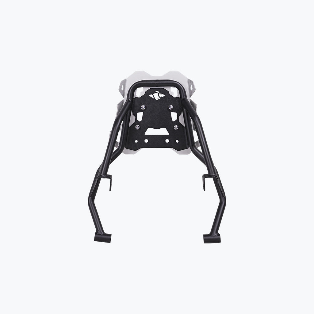 Legundary Gopher Luggage Carrier for Hero Xpulse 210 – Black & Silver