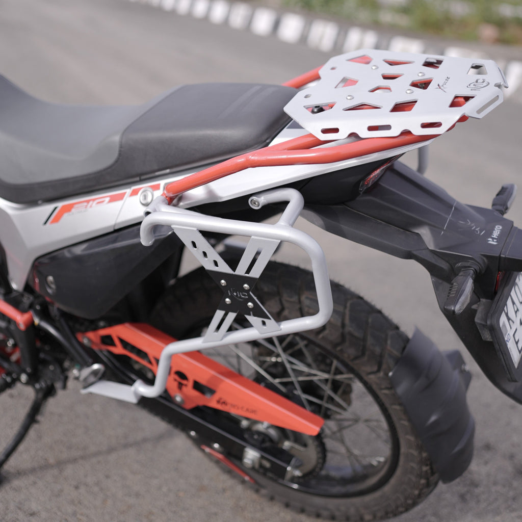 Heavy-Duty Pipe Carrier for Hero Xpulse 210 Motorcycle