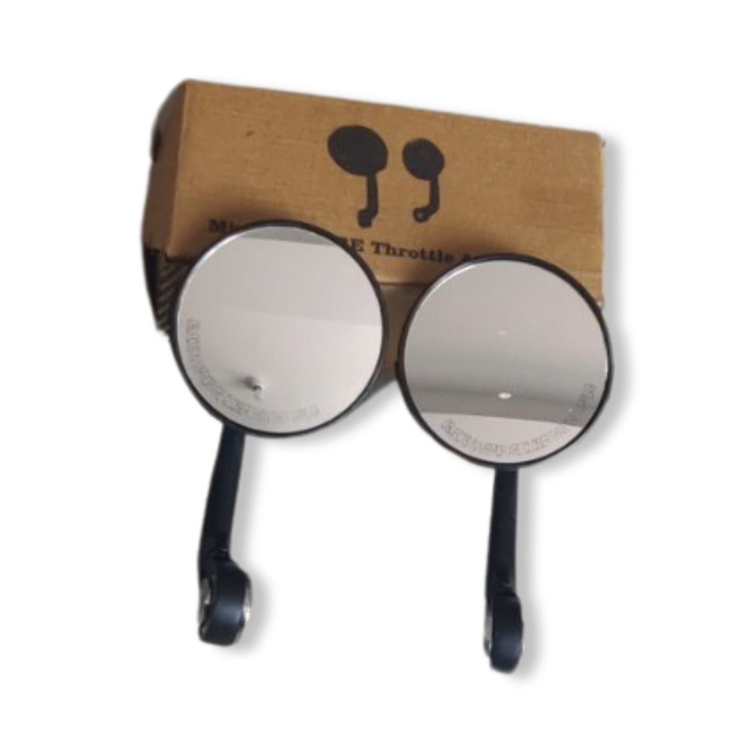 Handle Bar End Mirror for Royal Enfield Classic 350 Reborn Standard Hunter Meteor - Moto Modz