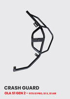 OLA S1 Pro & X Crash Guard – Front & Rear Protection (EV 1002)
