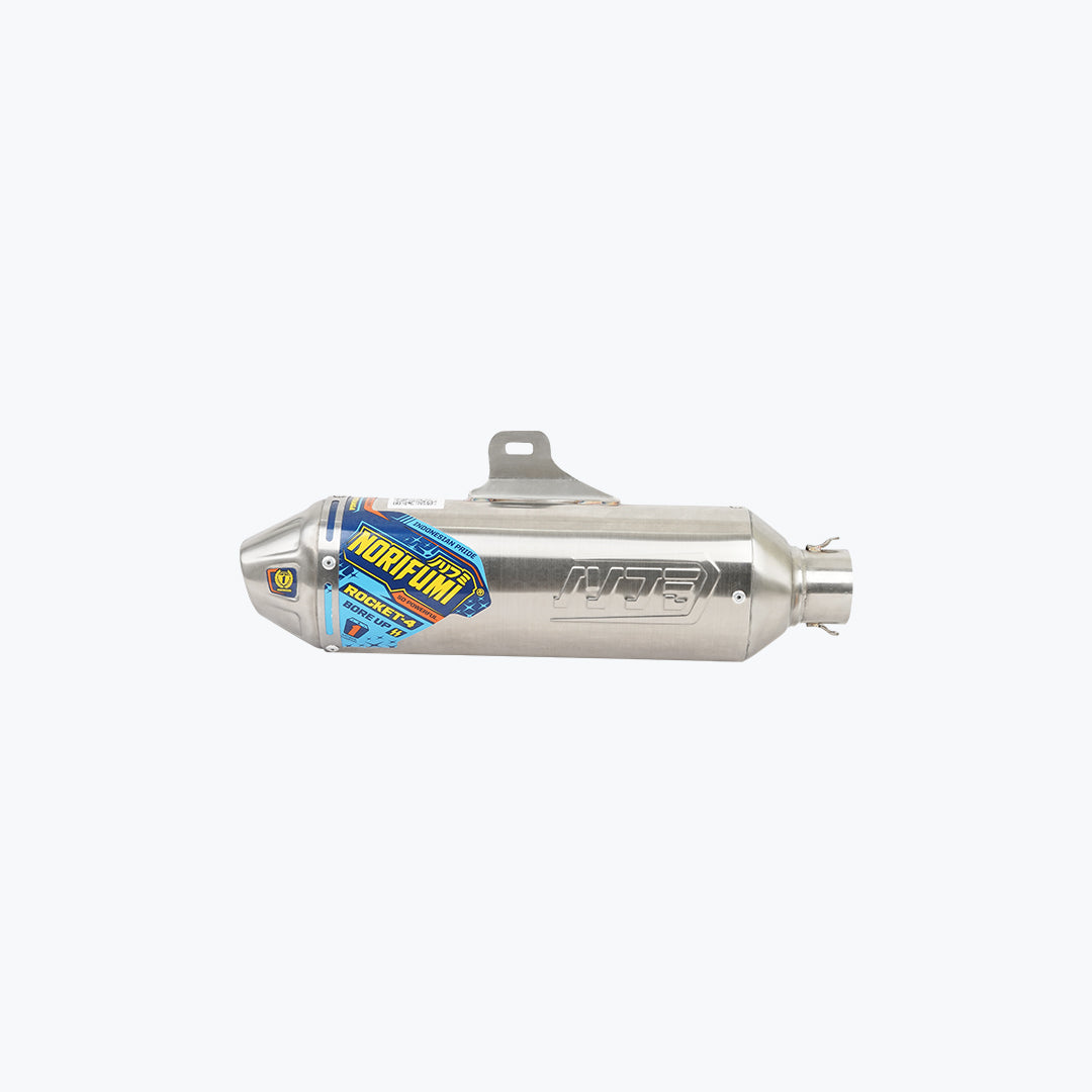 Norifumi Xpulse 210 Exhaust Rocket4 BoreUp+DB Killer - High-Performance Upgrade for Xpulse 210