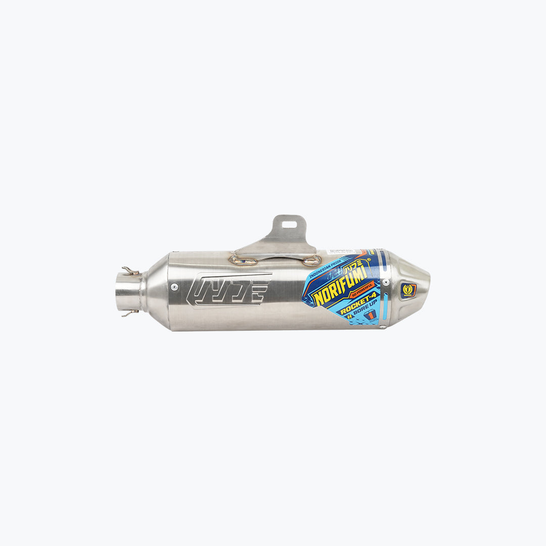 Norifumi Xpulse 210 Exhaust Rocket4 BoreUp+DB Killer - High-Performance Upgrade for Xpulse 210