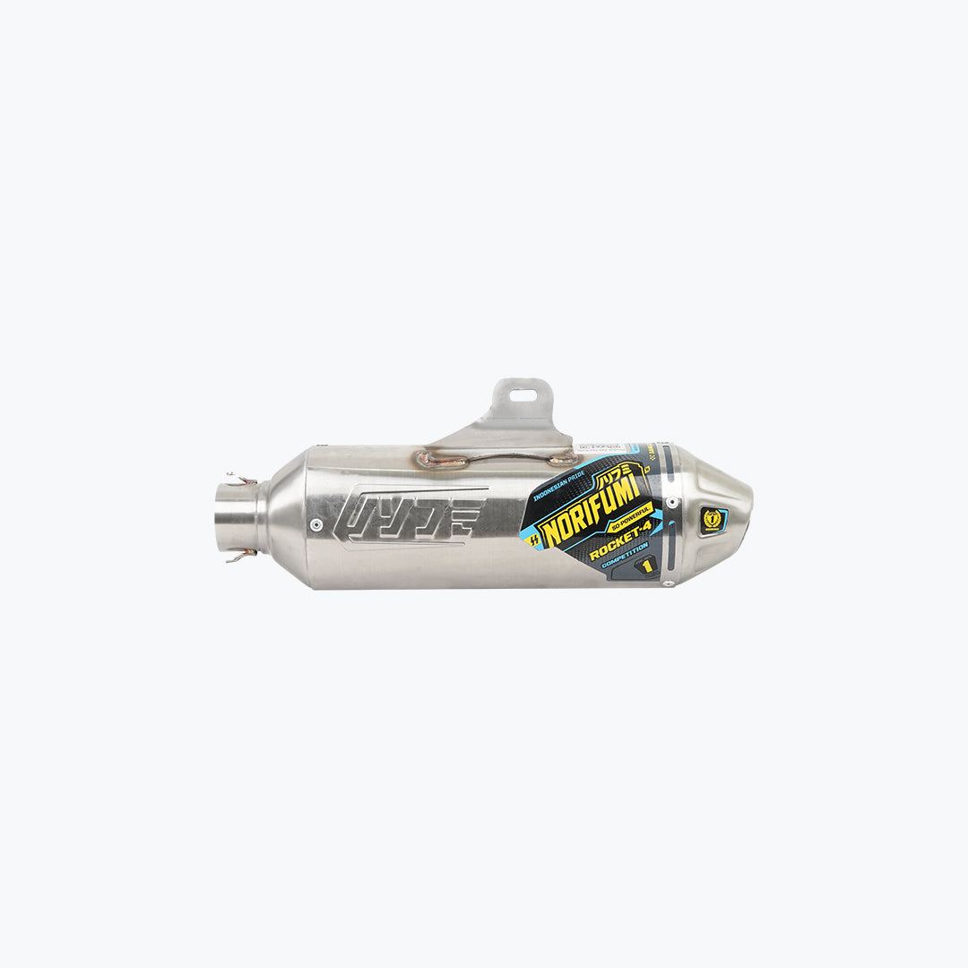 Norifumi Xpulse 210 Exhaust Rocket4 Kompetisi +DB Killer – Performa Maksimal untuk Balap
