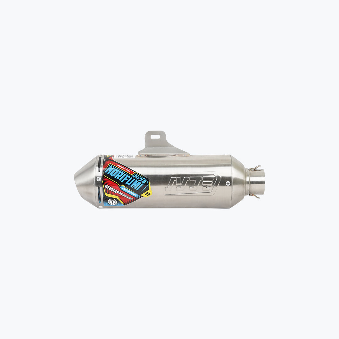Norifumi Xpulse 210 Exhaust Gridz Kompetisi + DB Killer – Performa Maksimal, Suara Lebih Garang