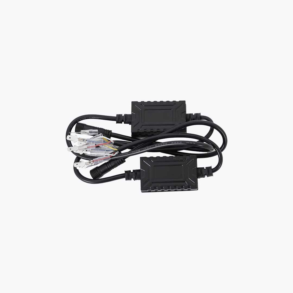 HJG Square Slim Waymaker Mini Drive Fog Light Pair - Compact, High-Performance Driving Fog Lamps