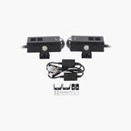HJG Square Slim Waymaker Mini Drive Fog Light Pair - Compact, High-Performance Driving Fog Lamps