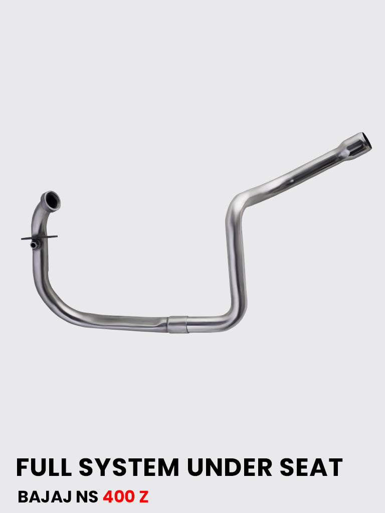 Complete Under-Seat Exhaust System Bend for Bajaj NS 400 Z - SB 993