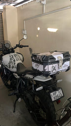 LGP 25 Litres Aluminium Top Box with Graphics Universal 2.0 - Fits All Motorcycles