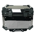 LGP Black Titanium Large-Capacity Aluminium Top Box, 45 L, Fits All Motorcycles