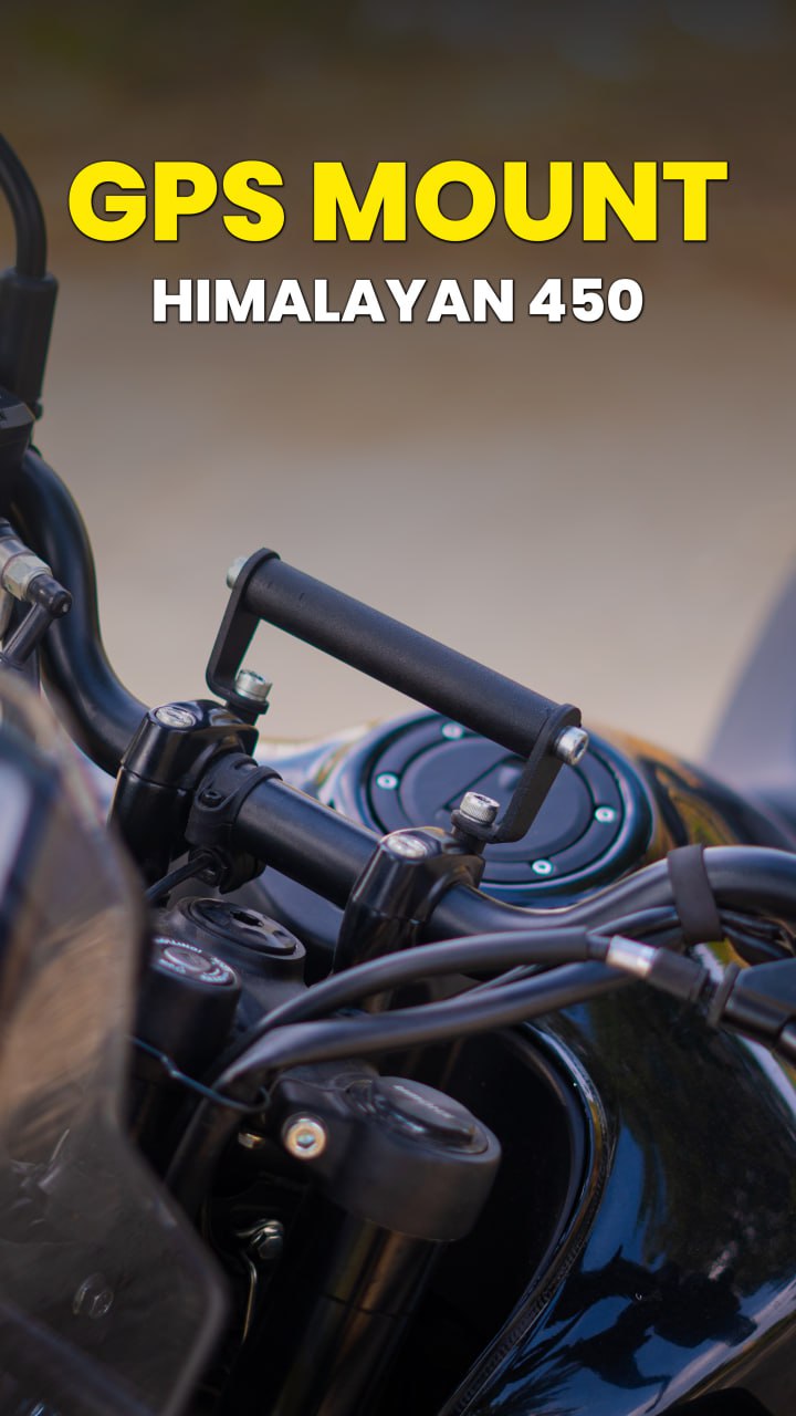 GPS Mount for Royal Enfield Himalayan 450 HM413 Handlebar Navigation Bracket Motorcycle Accessory – Moto Modz