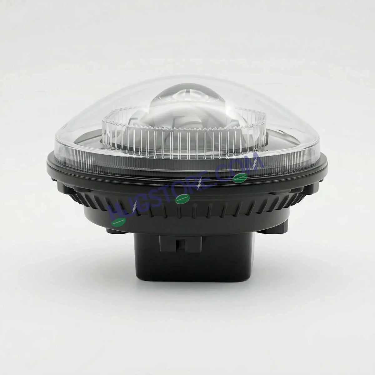 HJG 7 Inch RGB LED Headlight Chakra 75W 120W CREE for Royal Enfield Bullet Classic 350 Thar Gypsy - Moto Modz