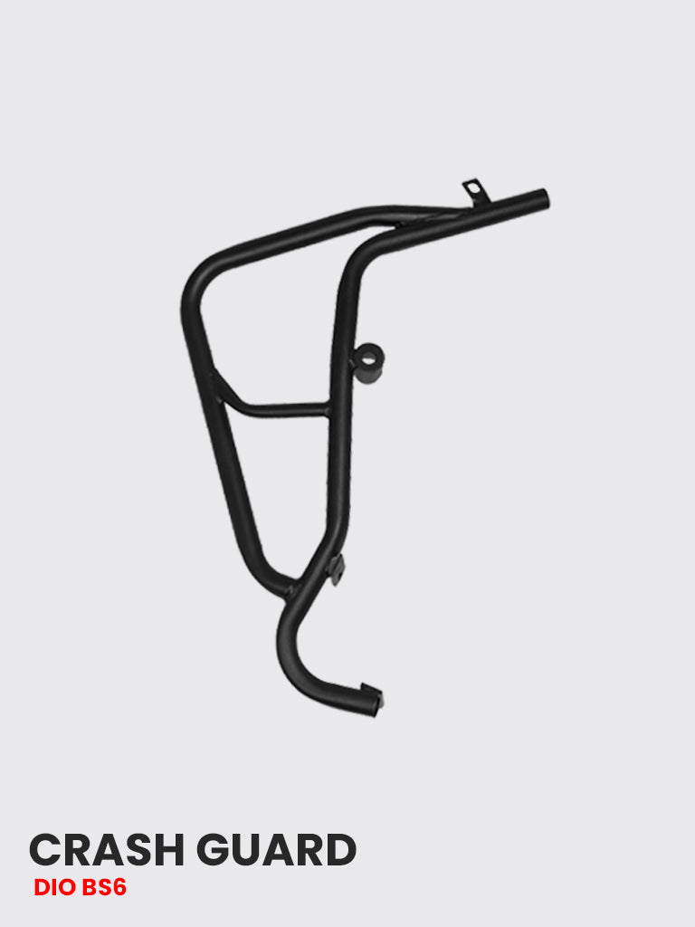 DIO BS6 Crash Guard with Metal Slider, HT Exhaust, HTSC 114