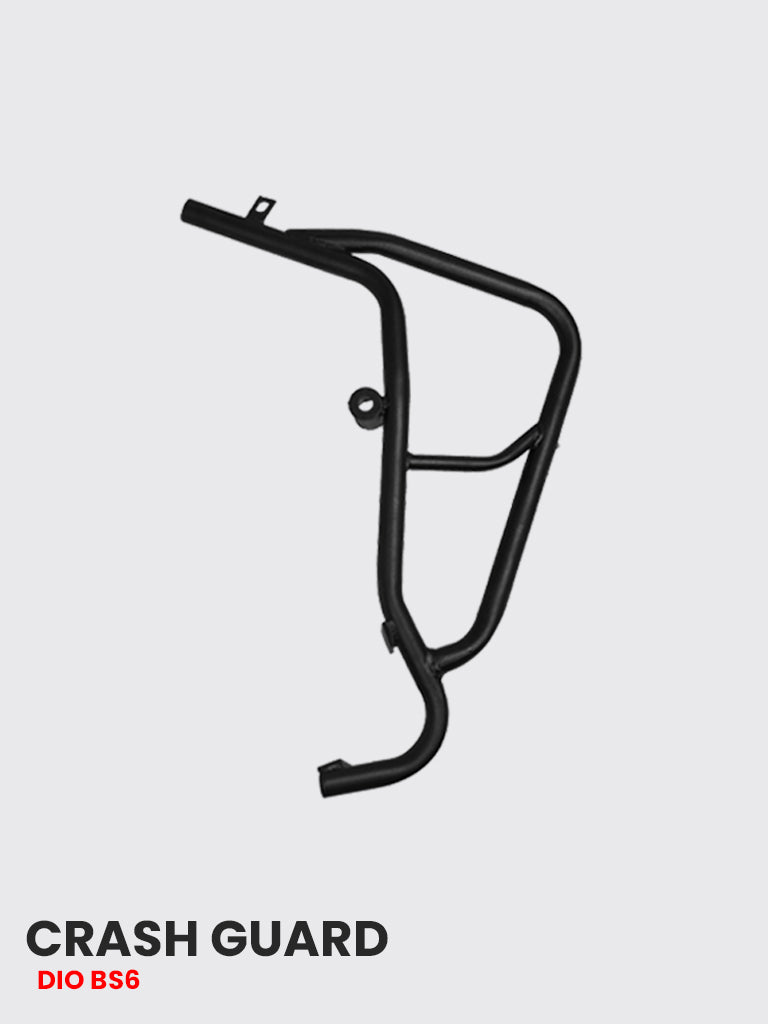 DIO BS6 Crash Guard with Metal Slider, HT Exhaust, HTSC 114