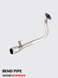 Burgman Exhaust Bend Pipe HTSC 125 – Premium Replacement Scooter Exhaust