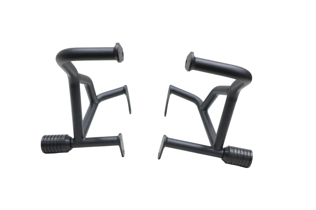 Kawasaki W175 Dual-Slider Crash Guard – Rugged Protection with Sleek Styling