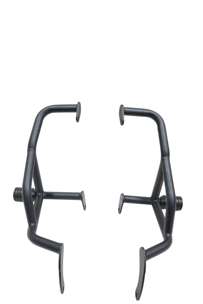 Kawasaki W175 Dual-Slider Crash Guard – Rugged Protection with Sleek Styling