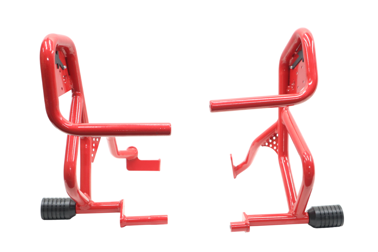 Red Dual-Slider Crash Guard for Hero Xpulse 210