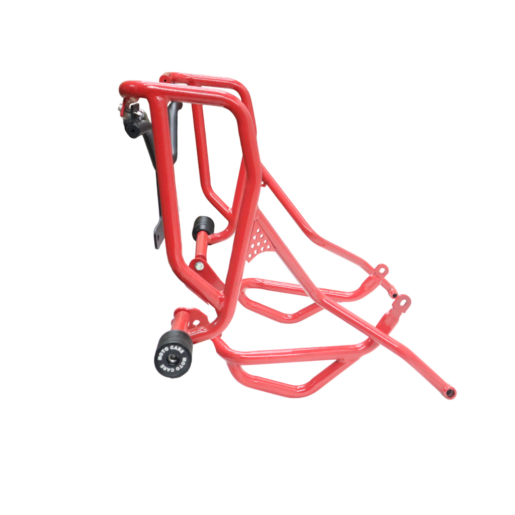 Red Upper Crash Guard for Hero Xpulse 210 – Heavy-Duty Protection