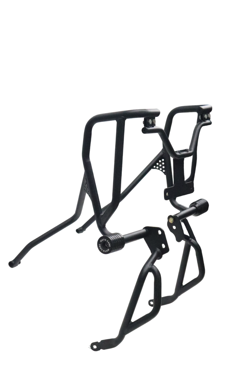 Premium Black Upper Crash Guard for Hero XPulse 210 - Durable Front Protection