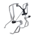 Rugged Upper Crash Guard for Hero Xpulse 210 – Silver Finish