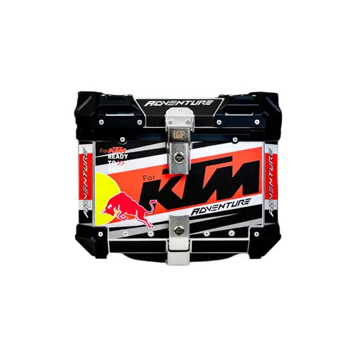 LGP Premium Aluminium KTM Graphics Top Box – 45 L Capacity