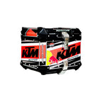 LGP Premium Aluminium KTM Graphics Top Box – 45 L Capacity
