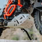 Legundary KTM 390 Enduro R Vambrace Bash Plate - Silver Finish