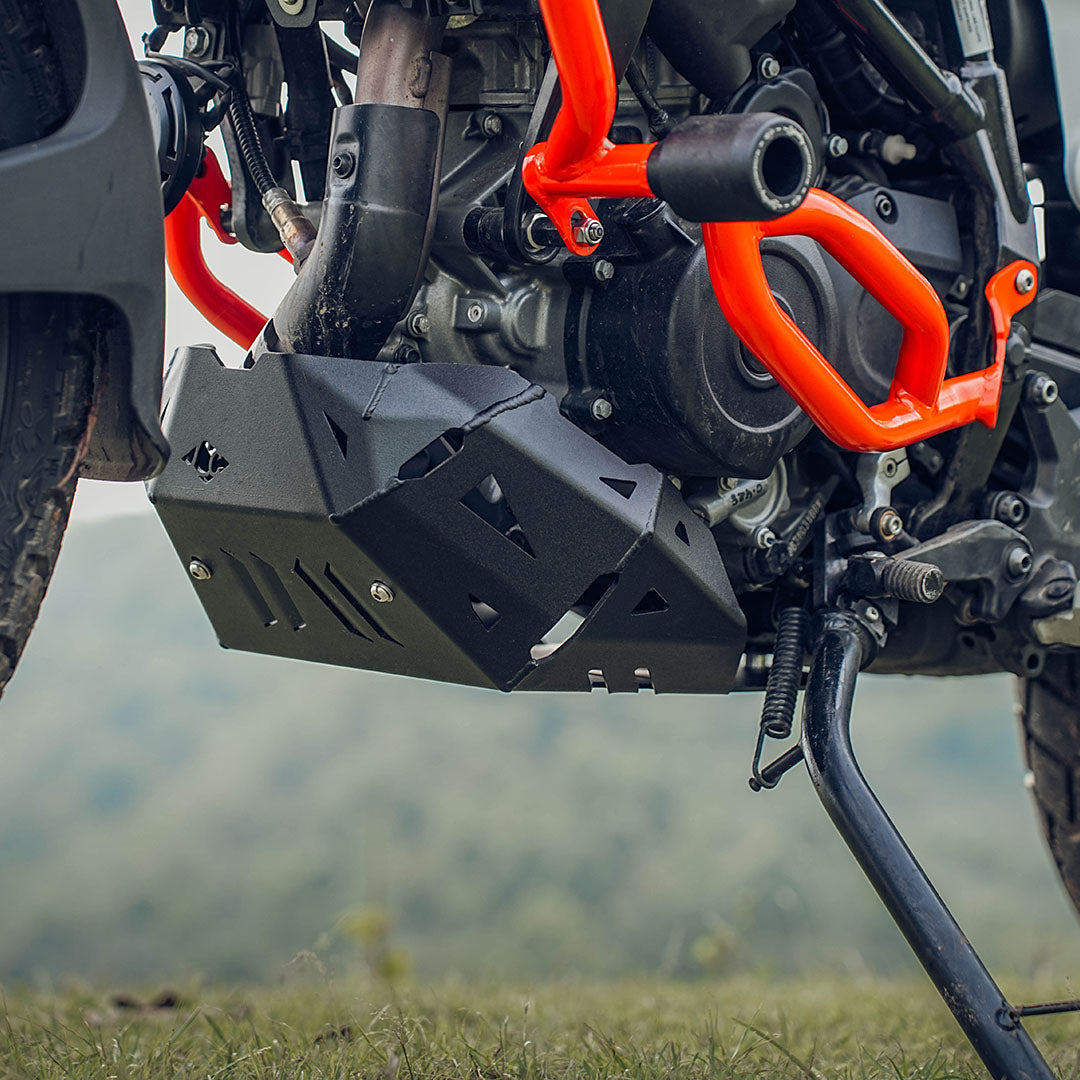 Legundary Black Vambrace Bash Plate for KTM 390 Enduro R