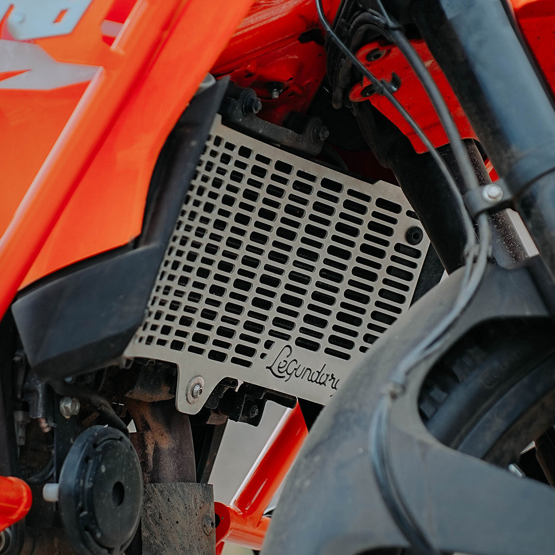 Legendary KTM 390 Enduro R Vector Radiator Grill – Silver