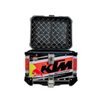 LGP Premium Aluminium KTM Graphics Top Box – 45 L Capacity