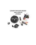 Gen 3 Model Lock Set for Duke 390 & 250