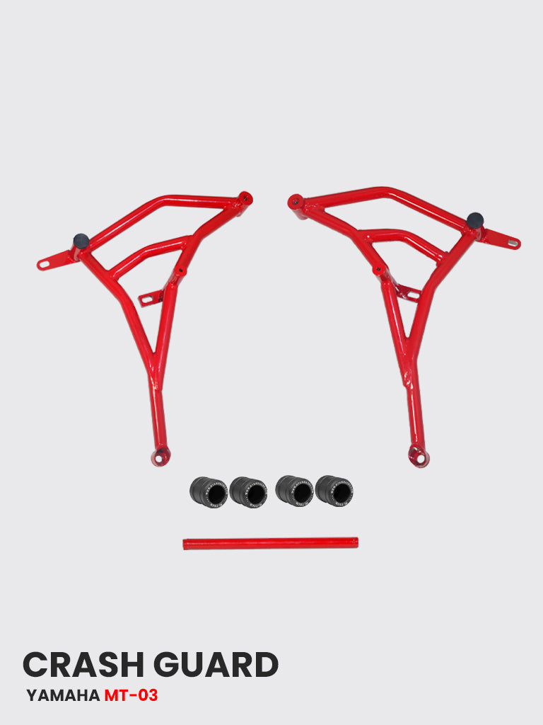 MT-03 Heavy-Duty Crash Guard with 4 Metal Sliders - SB952