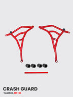 MT-03 Heavy-Duty Crash Guard with 4 Metal Sliders - SB952