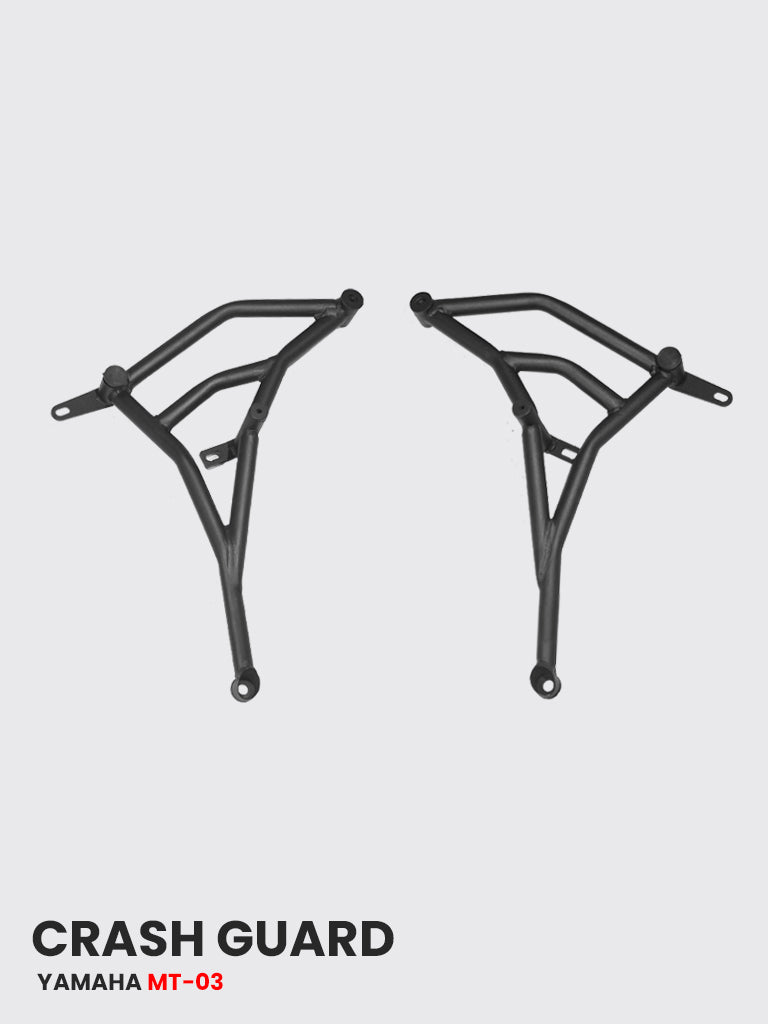 MT-03 Heavy-Duty Crash Guard with 4 Metal Sliders - SB952