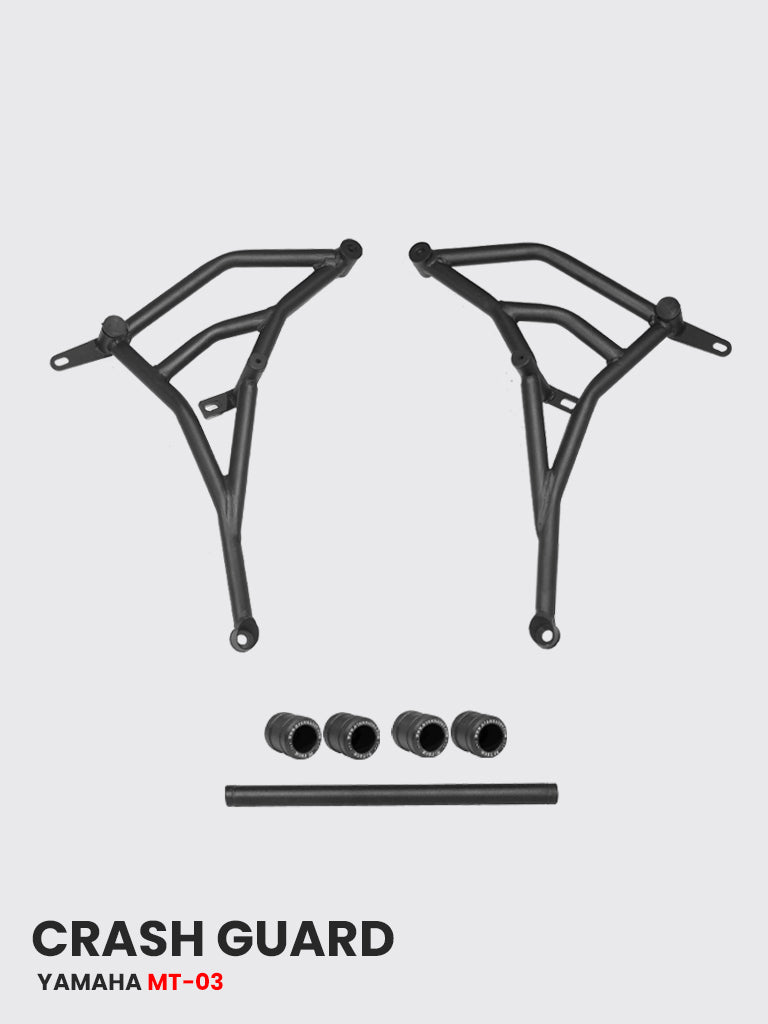 MT-03 Heavy-Duty Crash Guard with 4 Metal Sliders - SB952