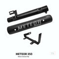 Meteor silencer connector pipe with heat shield – REM 618