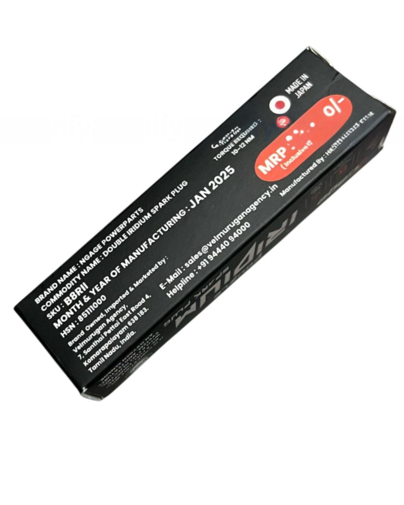 NGAGE Double Iridium Spark Plug B8RII for Suzuki V-Strom 250 SX – Moto Modz