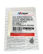 N-Gage HB184-WC ceramic brake pad packaging with product details and barcode visible