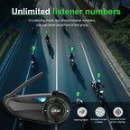 EJEAS VNetphone Q8 Mesh Intercom – Seamless Wireless Mesh Communication for Helmets