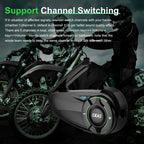 EJEAS VNetphone Q8 Mesh Intercom – Seamless Wireless Mesh Communication for Helmets