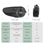 EJEAS VNetphone Q8 Mesh Intercom – Seamless Wireless Mesh Communication for Helmets