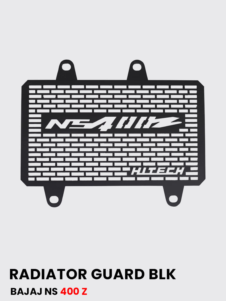 Premium Black Radiator Guard for Bajaj NS 400 Z – RD 933
