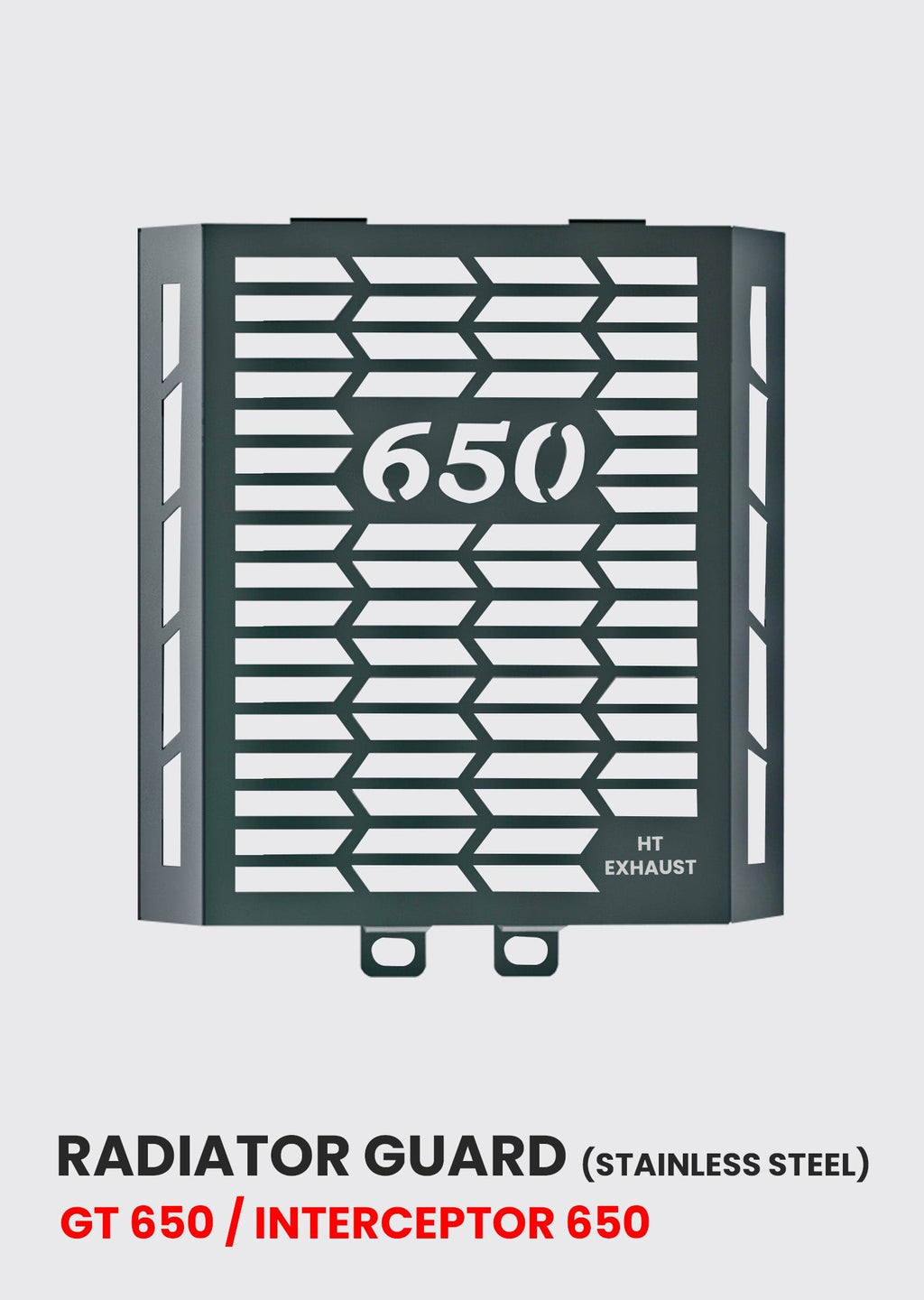 Premium Stainless Steel Radiator Guard for GT 650 / Interceptor 650 - SB 977