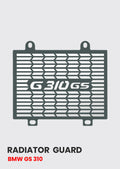 BMW G310 GS Radiator Guard - Black (SB 972)