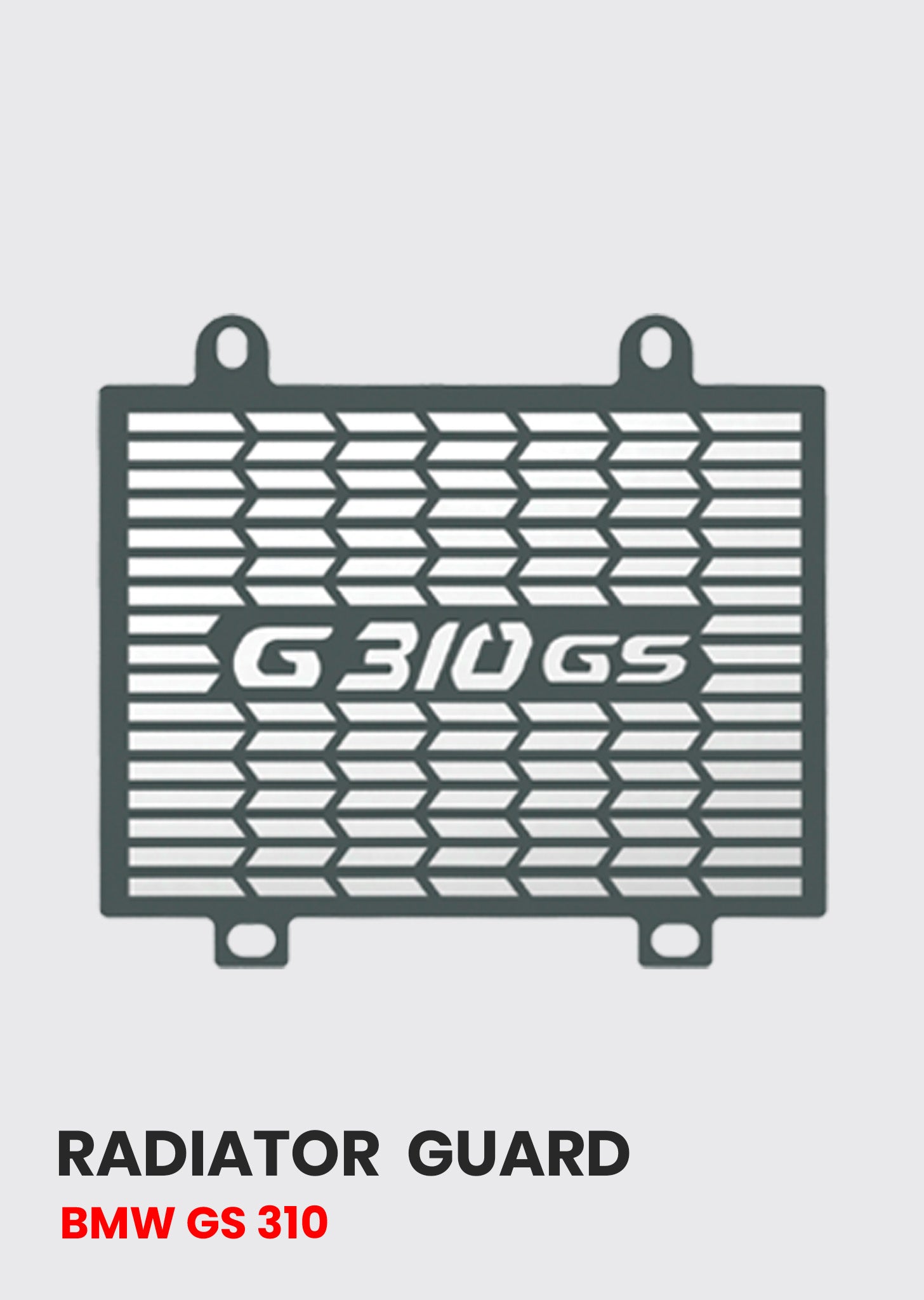 BMW G310 GS Radiator Guard - Black (SB 972)