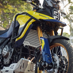 Legundary Suzuki V-Strom 800DE Vector Radiator Grille - Silver Finish